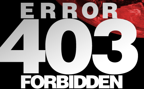 403 Forbidden Hatası Çözümü