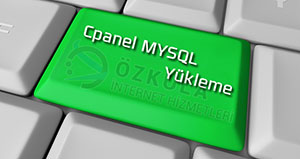 SSH ile Mysql Yedeği Yükleme