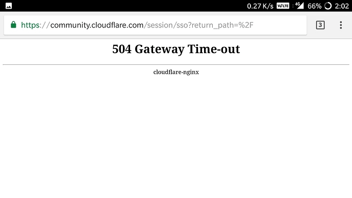 504 Gateway Timeout