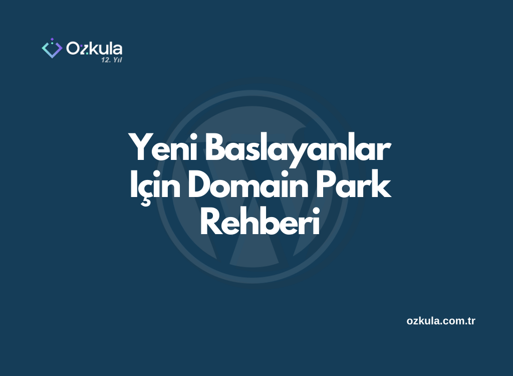 Yeni Başlayanlar İçin Domain Park Rehberi