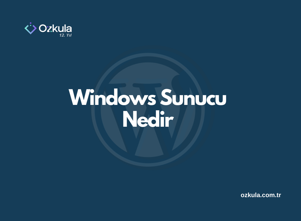 Windows Sunucu Nedir