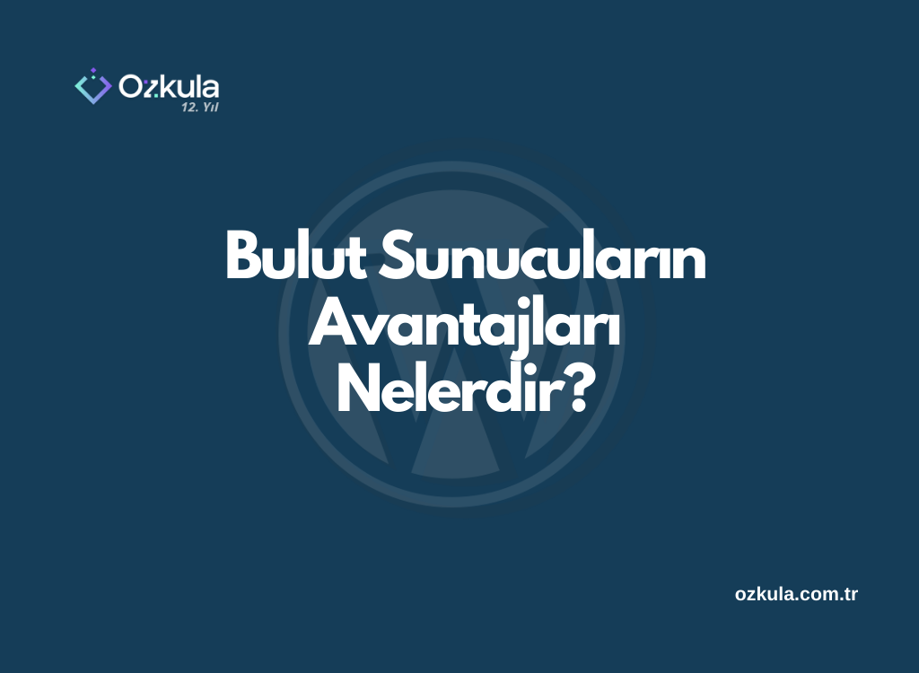 Bulut Sunucuların Avantajları Nelerdir?