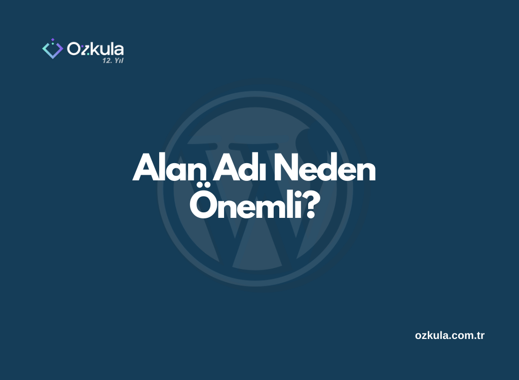 Alan Adı Neden Önemli?