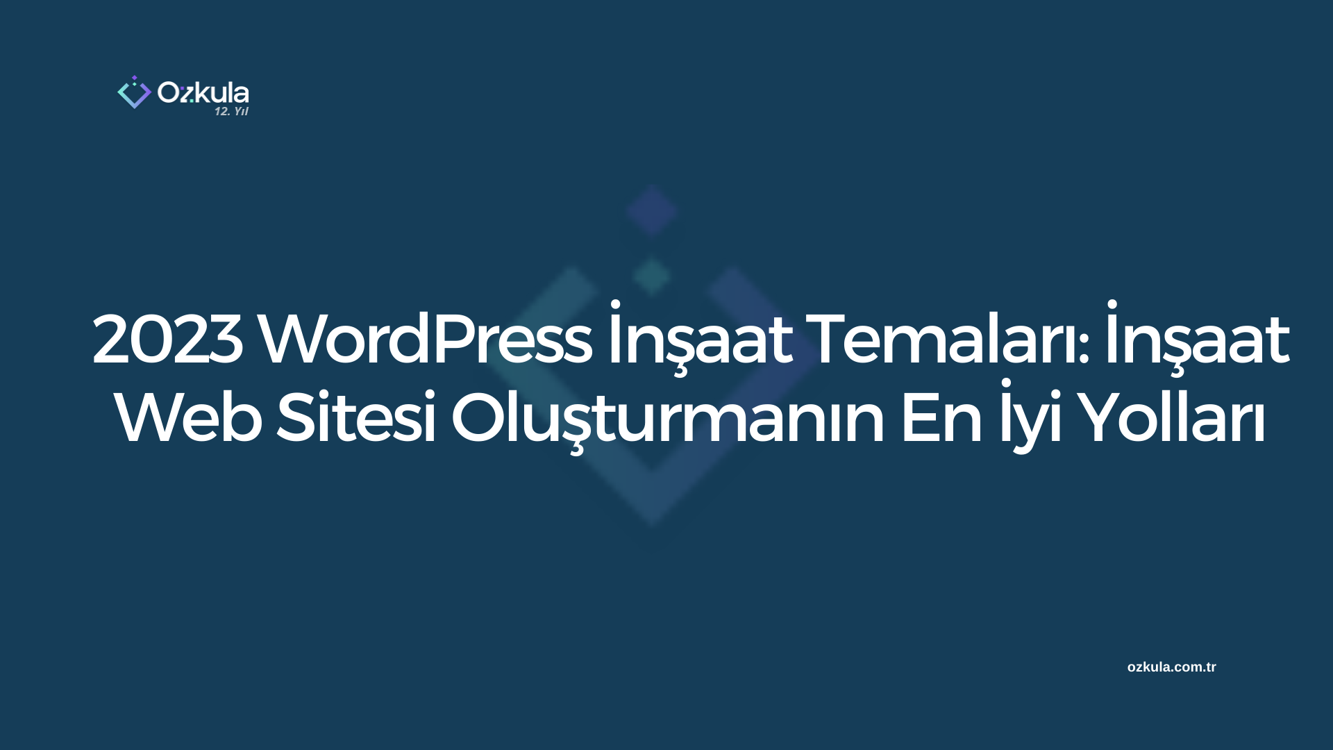 2023 WordPress İnşaat Temaları: İnşaat Web Sitesi Oluşturmanın En İyi Yolları