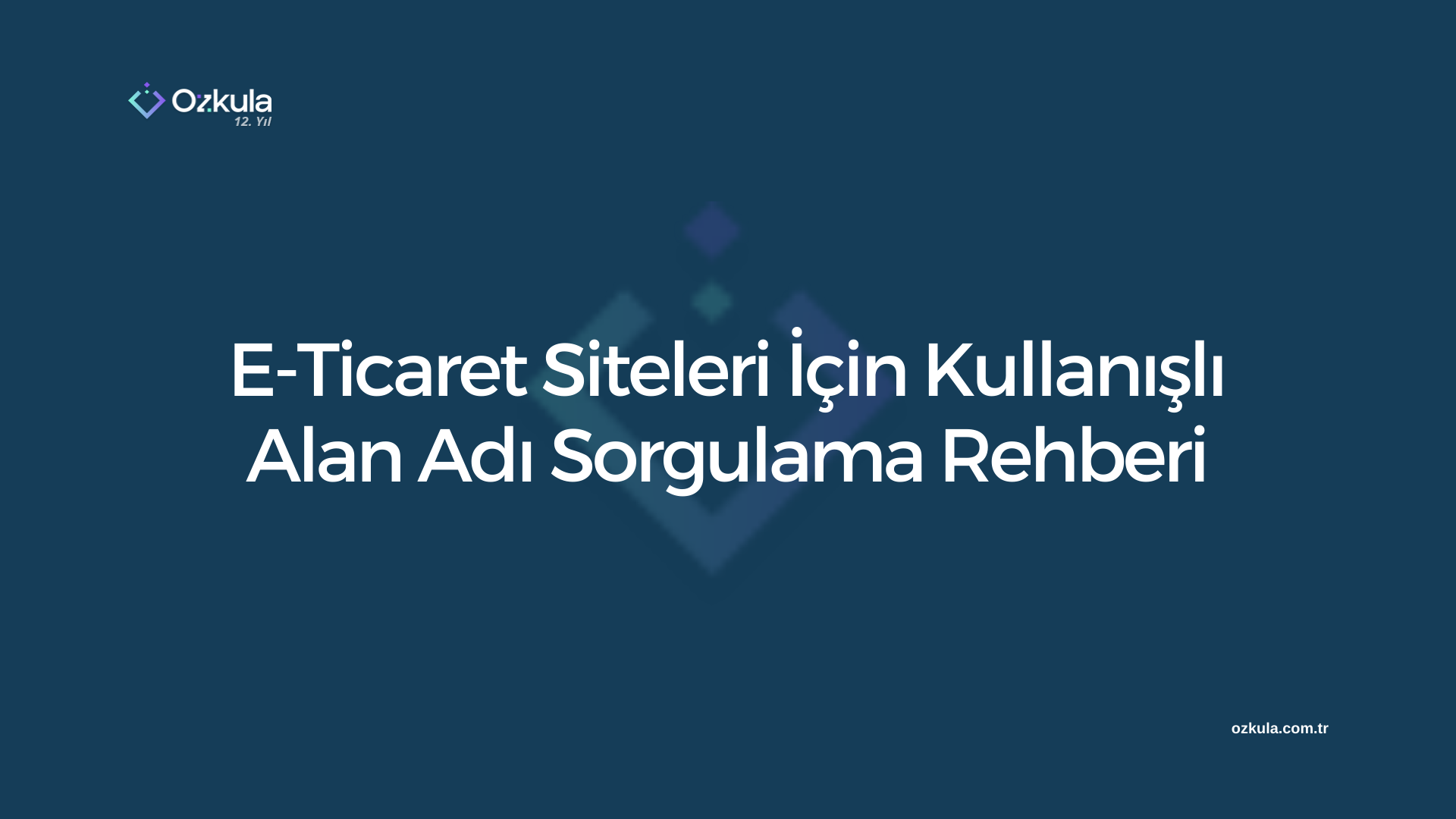 E-Ticaret Siteleri İçin Kullanışlı Alan Adı Sorgulama Rehberi