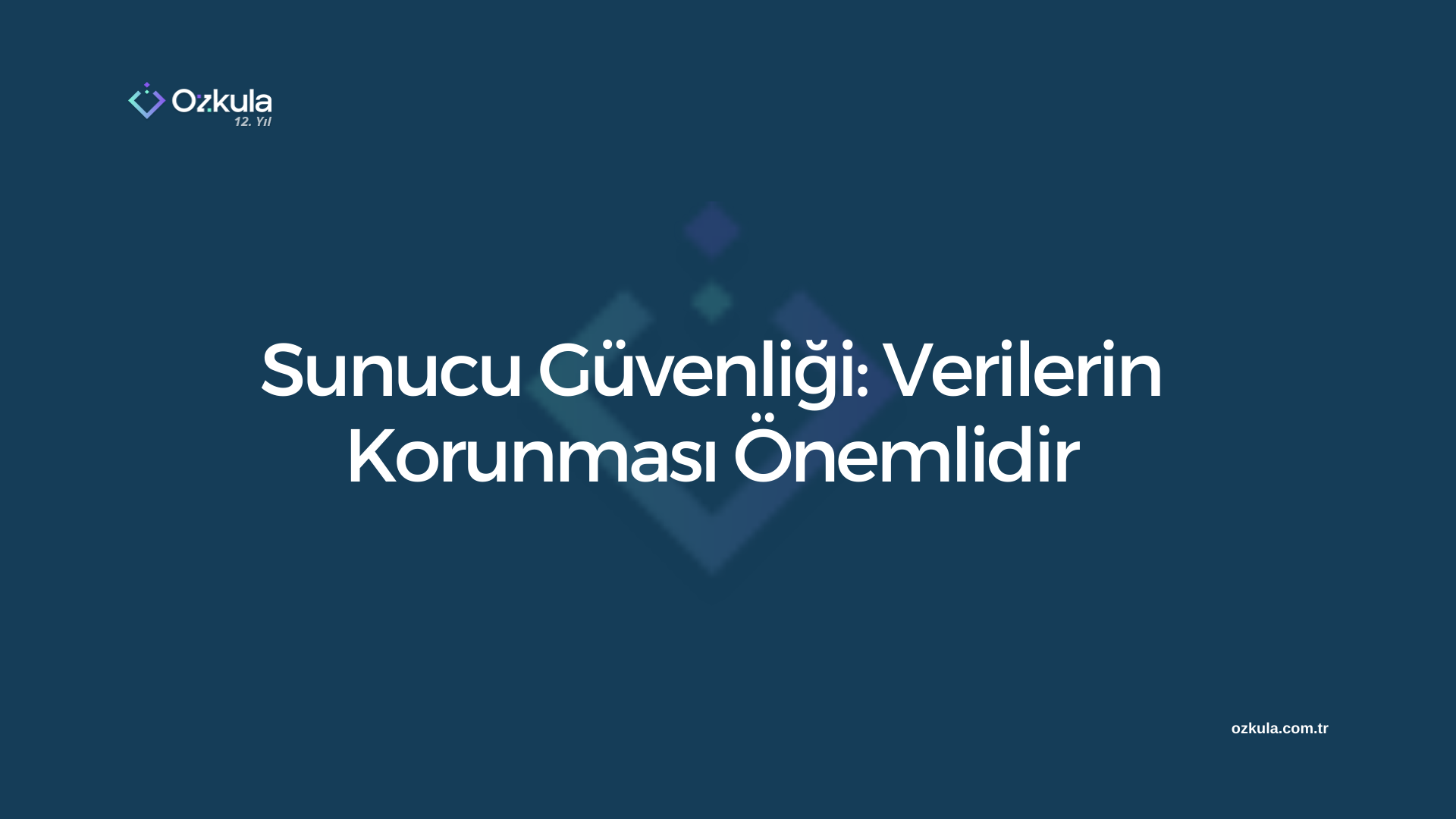 Sunucu Güvenliği: Verilerin Korunması Önemlidir