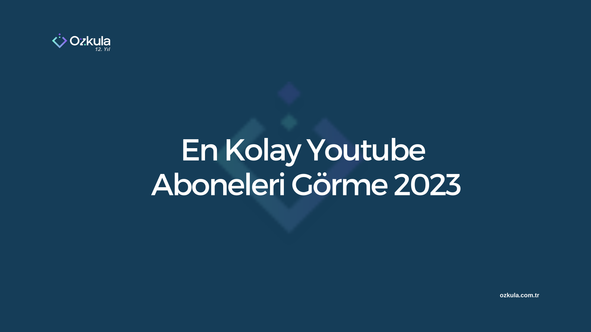 En Kolay Youtube Aboneleri Görme 2023