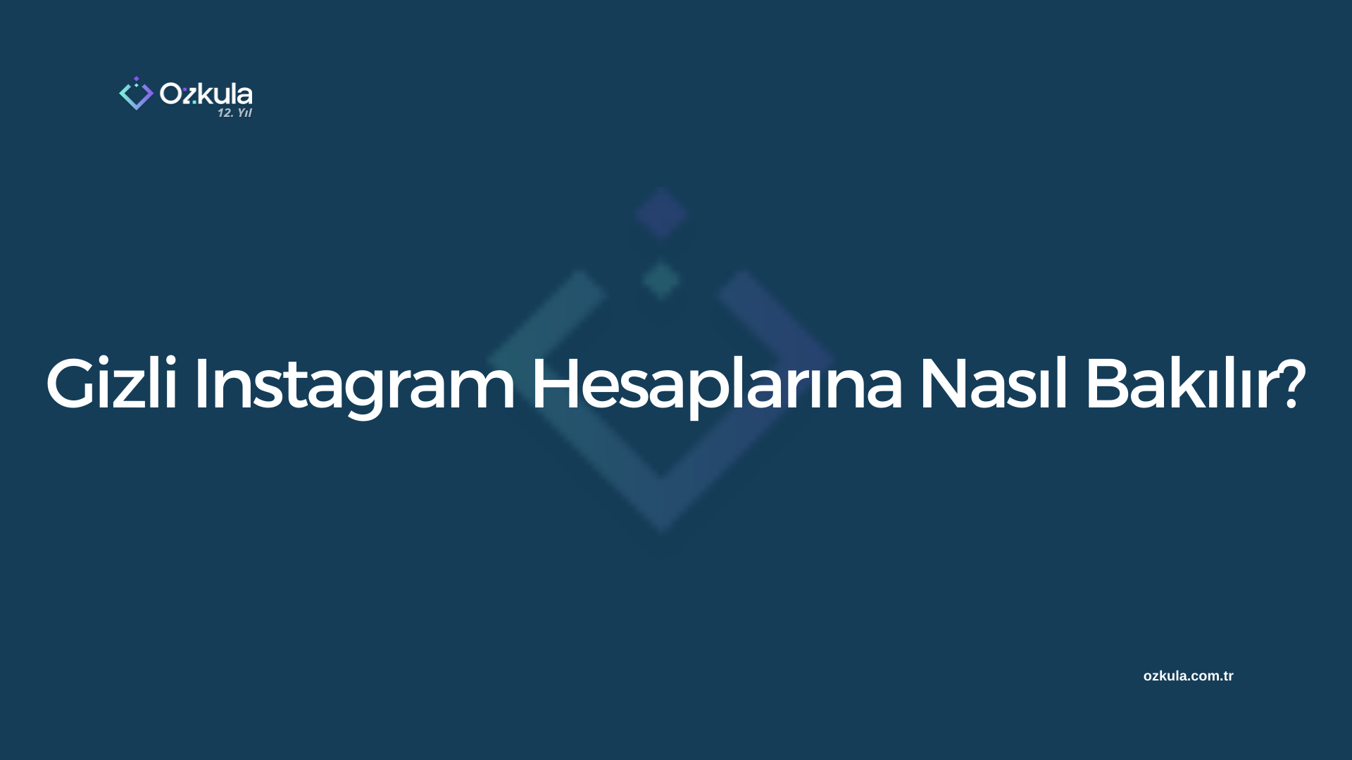 Gizli Instagram Hesaplarına Nasıl Bakılır?