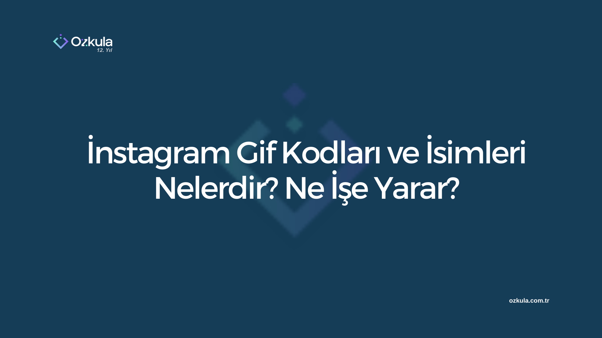 İnstagram Gif Kodları ve İsimleri Nelerdir? Ne İşe Yarar?