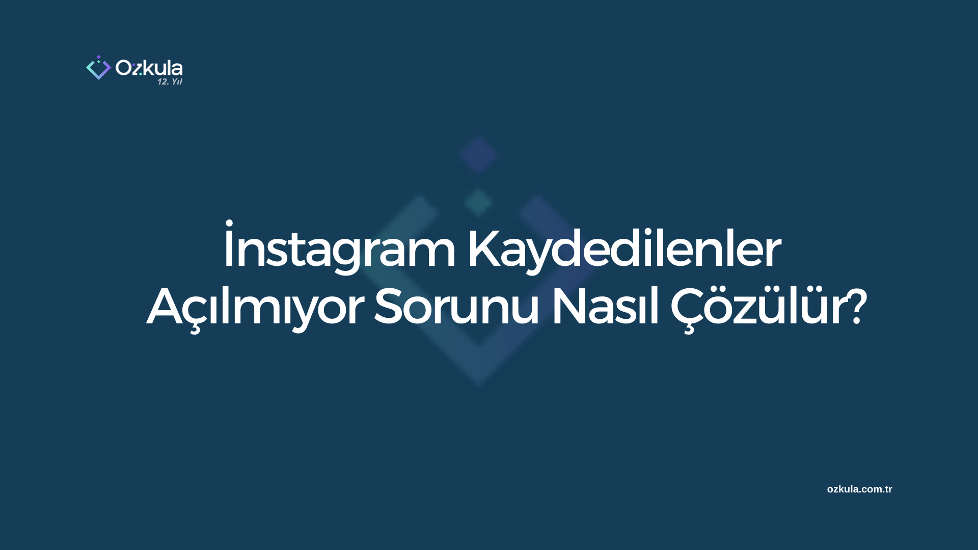 İnstagram Kaydedilenler Açılmıyor Sorunu Nasıl Çözülür?