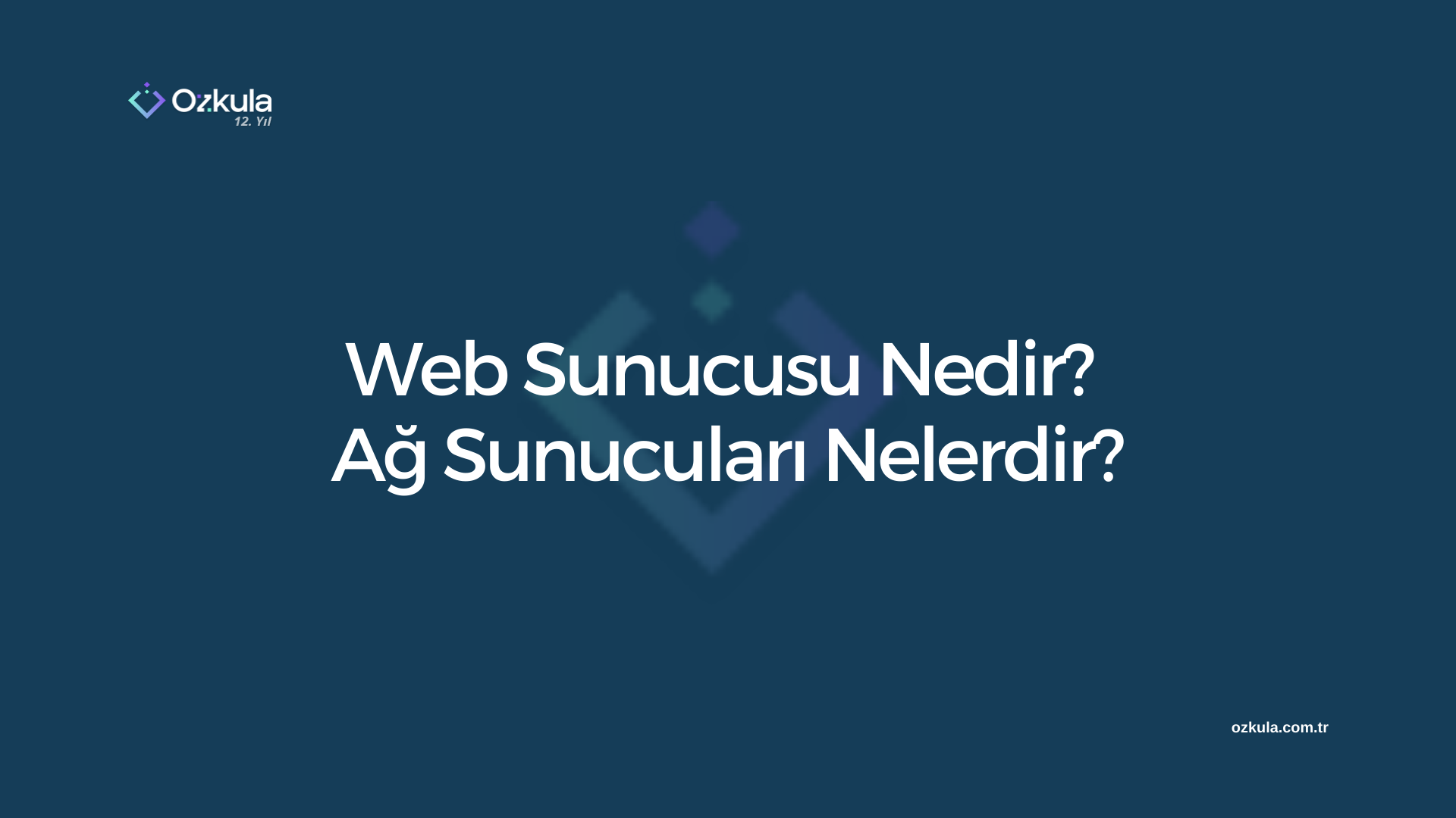 Web Sunucusu Nedir? Ağ Sunucuları Nelerdir?