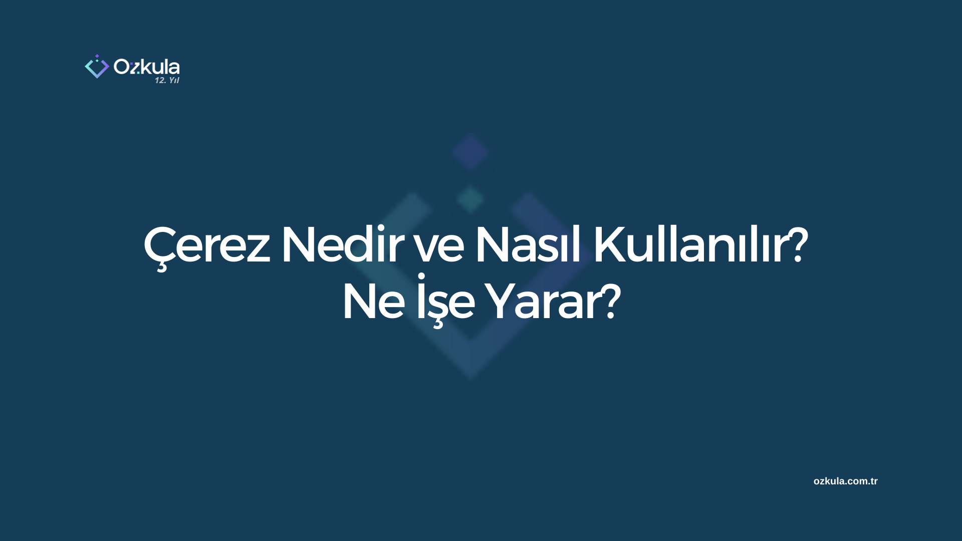 Çerez Nedir ve Nasıl Kullanılır? Ne İşe Yarar?