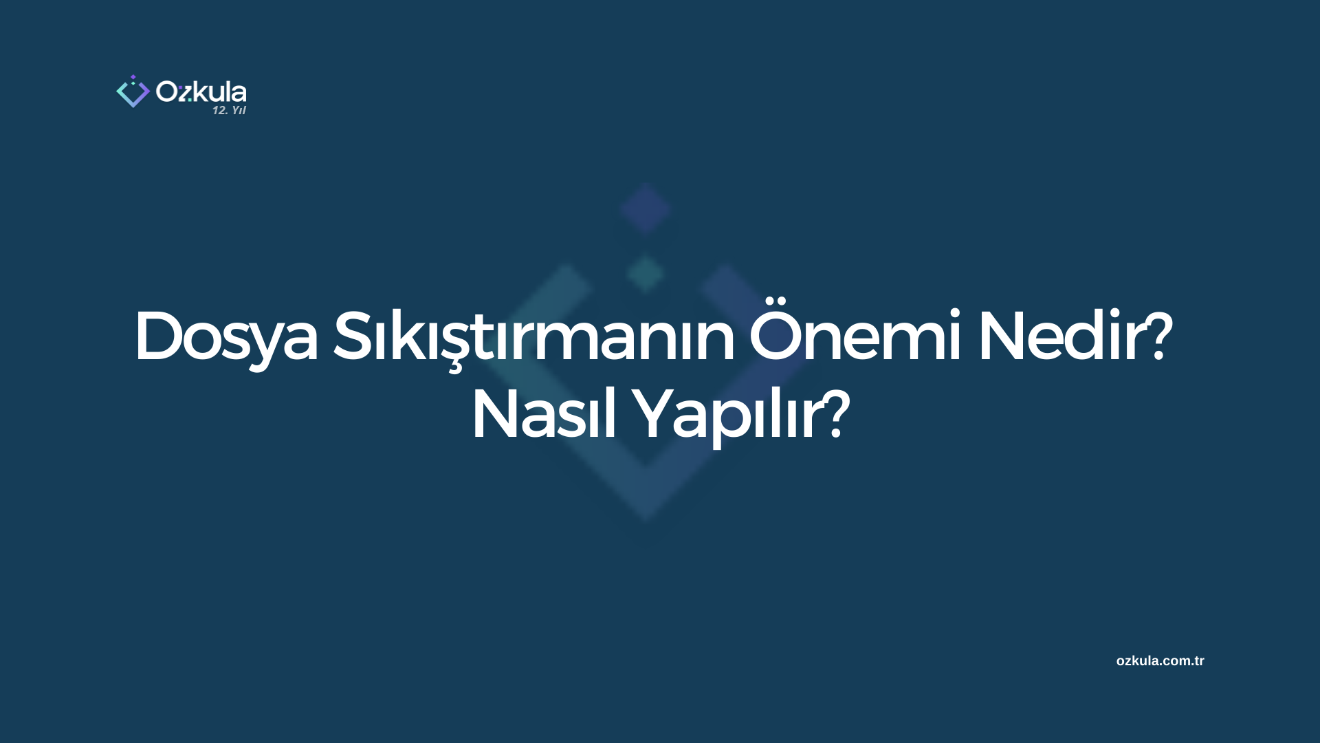 Dosya Sıkıştırmanın Önemi Nedir? Nasıl Yapılır?