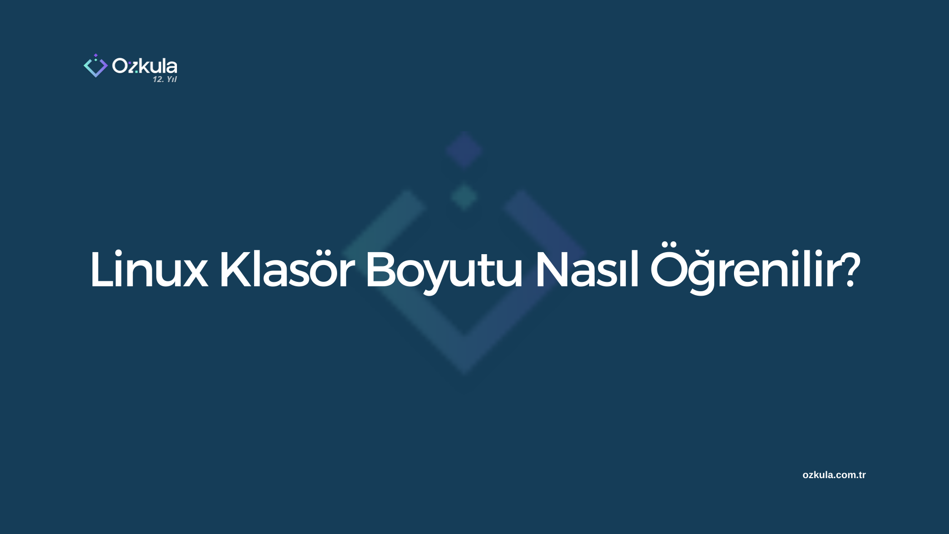 Linux Klasör Boyutu Nasıl Öğrenilir?