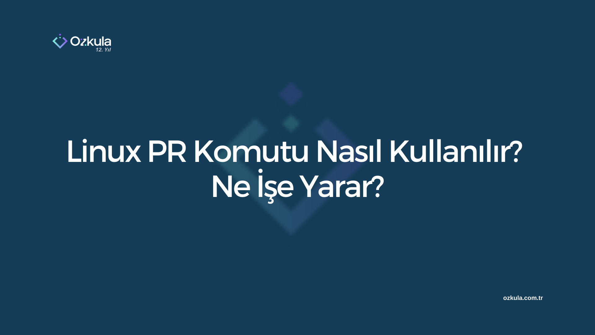 Linux PR Komutu Nasıl Kullanılır? Ne İşe Yarar?