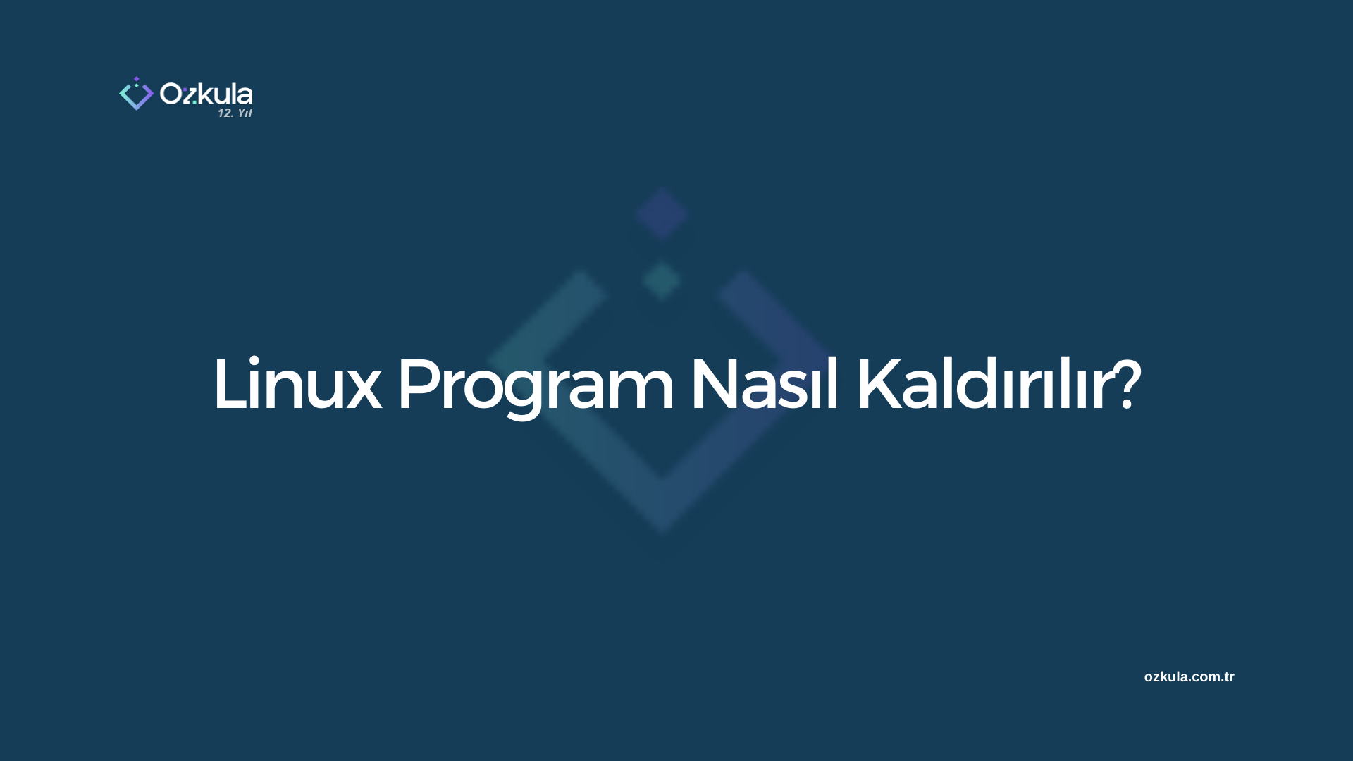 Linux Program Nasıl Kaldırılır?