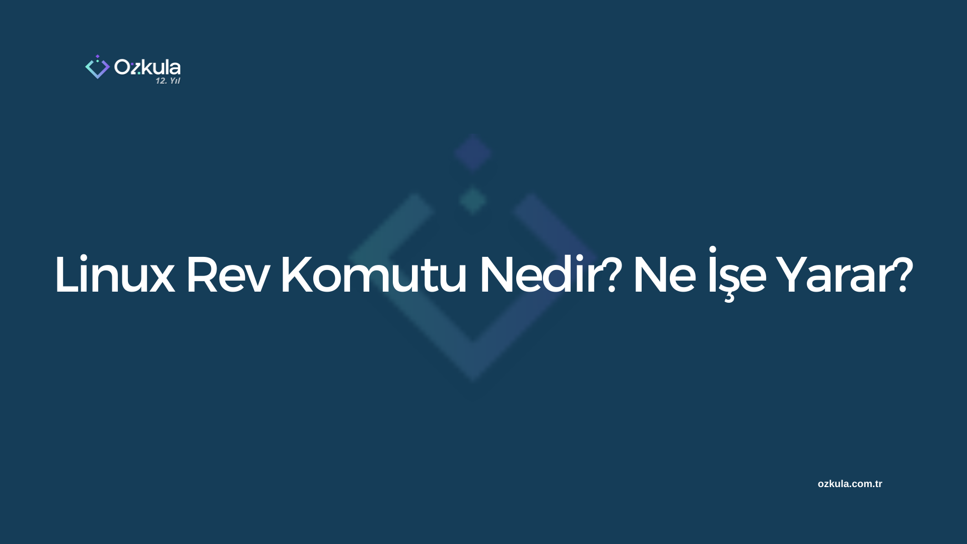 Linux Rev Komutu Nedir? Ne İşe Yarar?