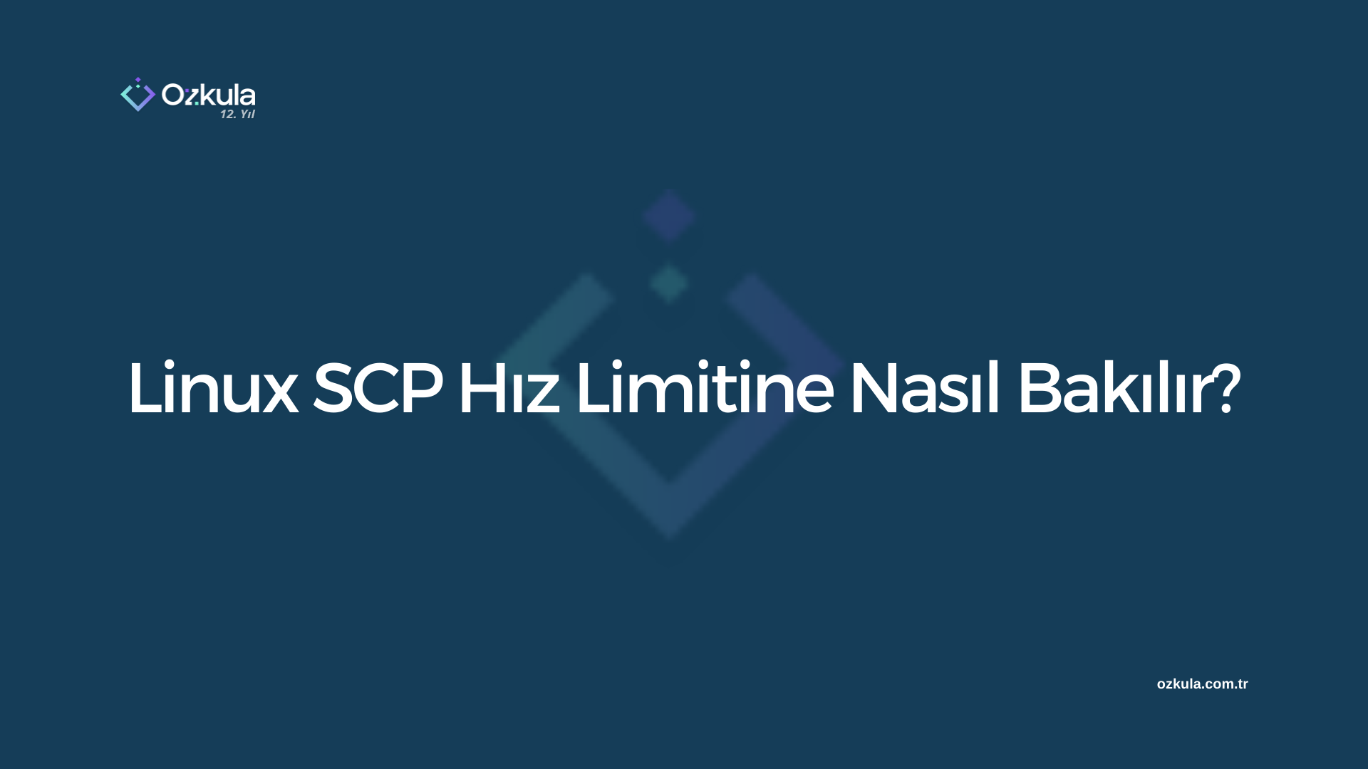 Linux SCP Hız Limitine Nasıl Bakılır?