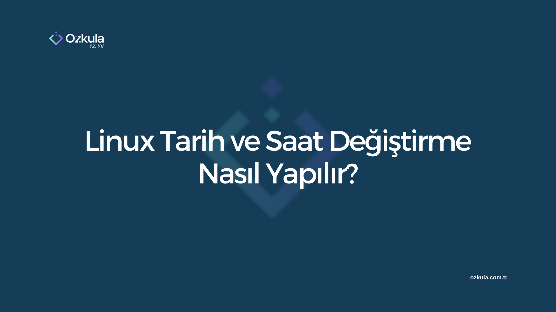 Linux Tarih ve Saat Değiştirme Nasıl Yapılır?