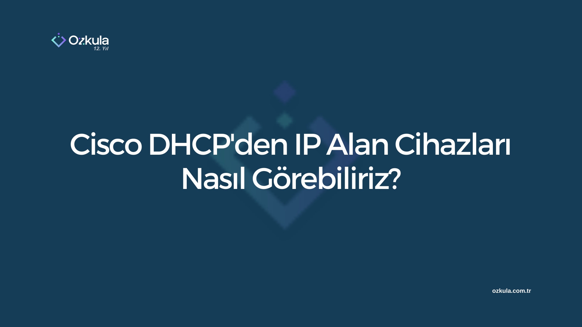 Cisco DHCP’den IP Alan Cihazları Nasıl Görebiliriz?