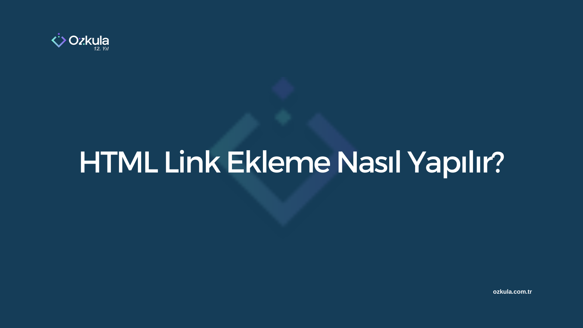 HTML Link Ekleme Nasıl Yapılır?