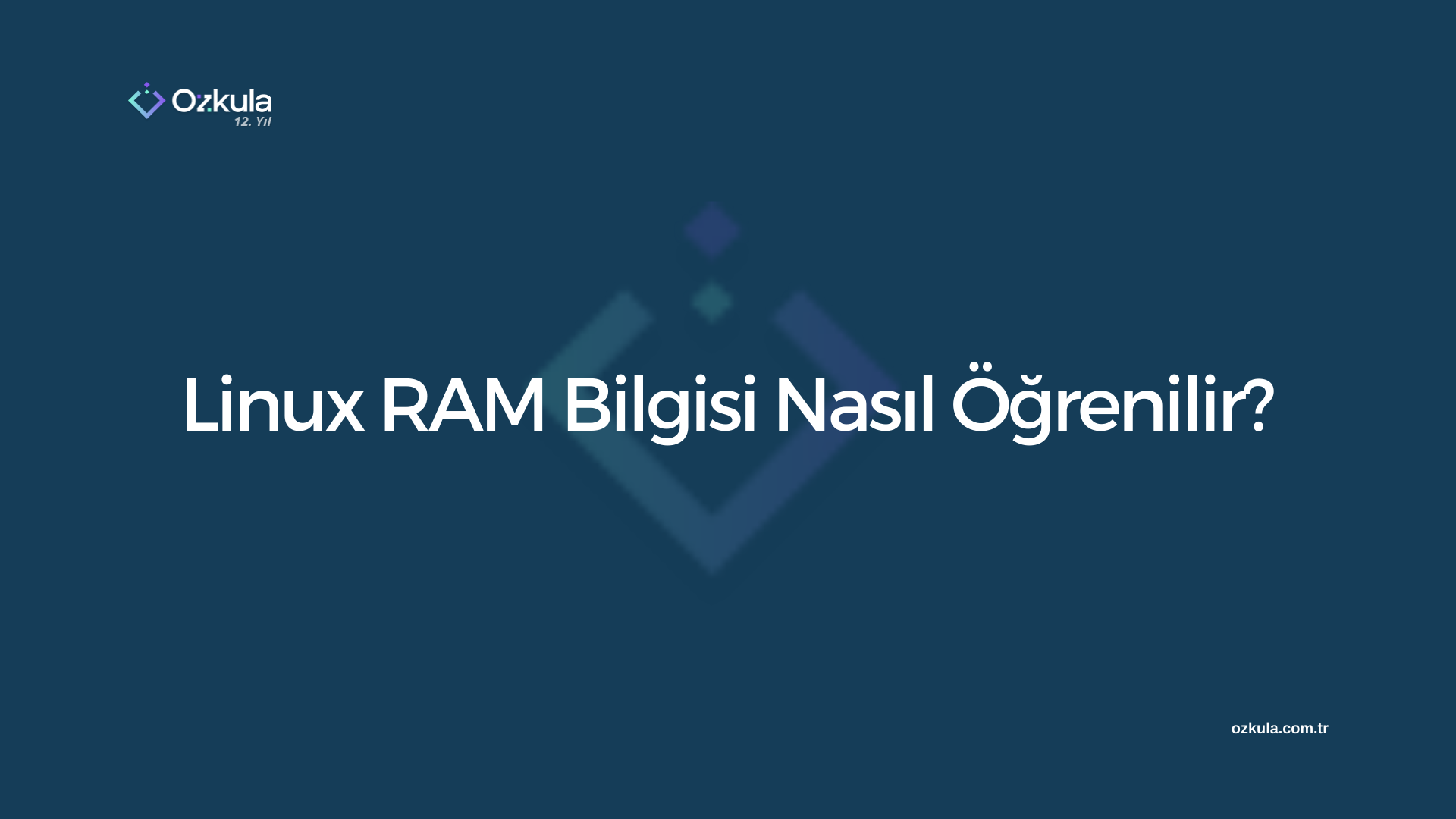 Linux RAM Bilgisi Nasıl Öğrenilir?