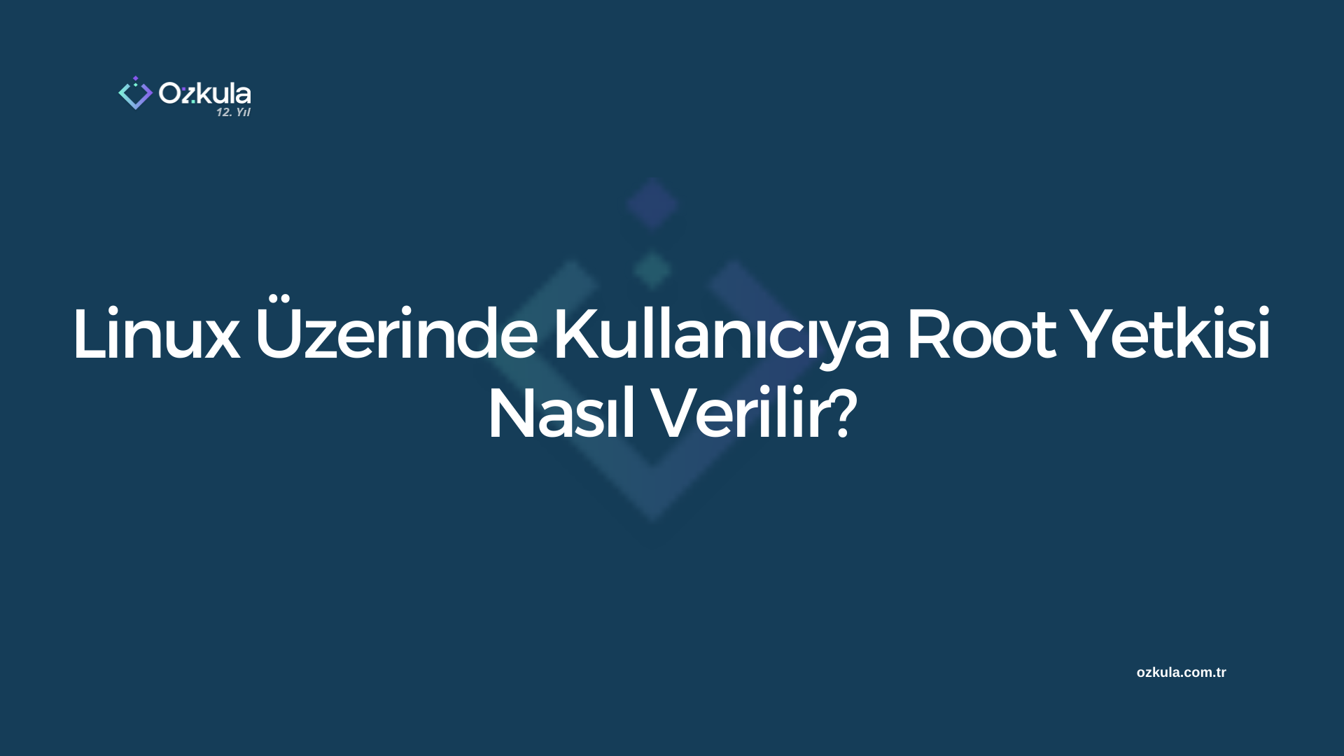 Linux Üzerinde Kullanıcıya Root Yetkisi Nasıl Verilir?