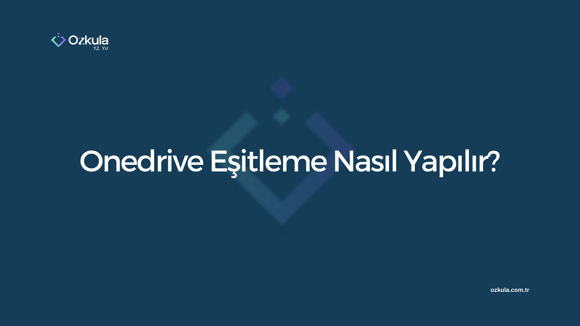 Onedrive Eşitleme Nasıl Yapılır?