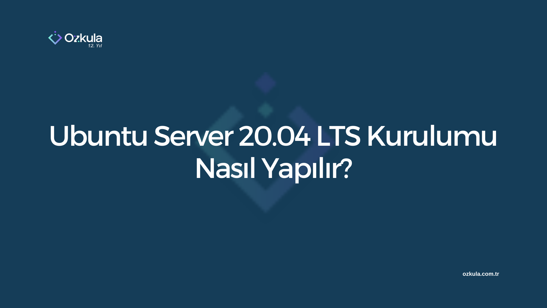 Ubuntu Server 20.04 LTS Kurulumu Nasıl Yapılır?