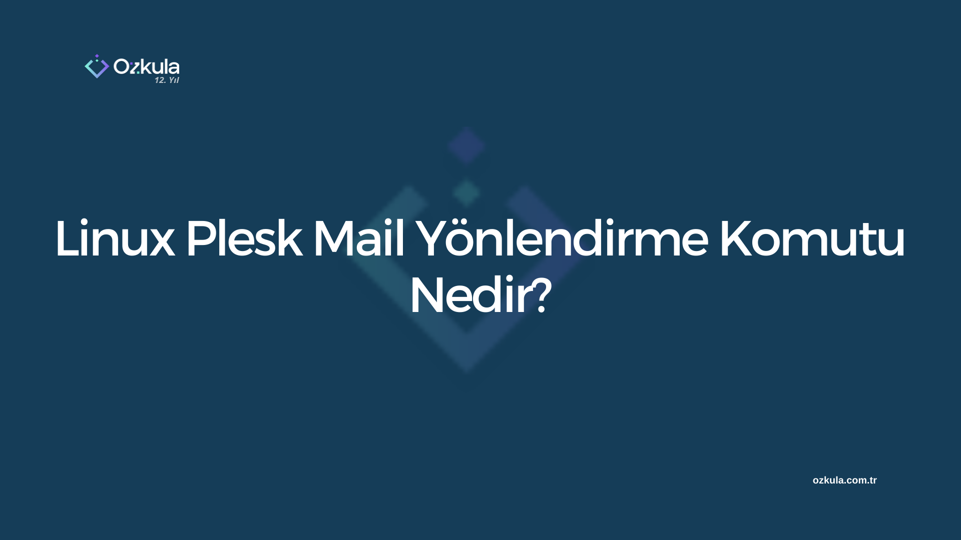 Linux Plesk Mail Yönlendirme Komutu Nedir?