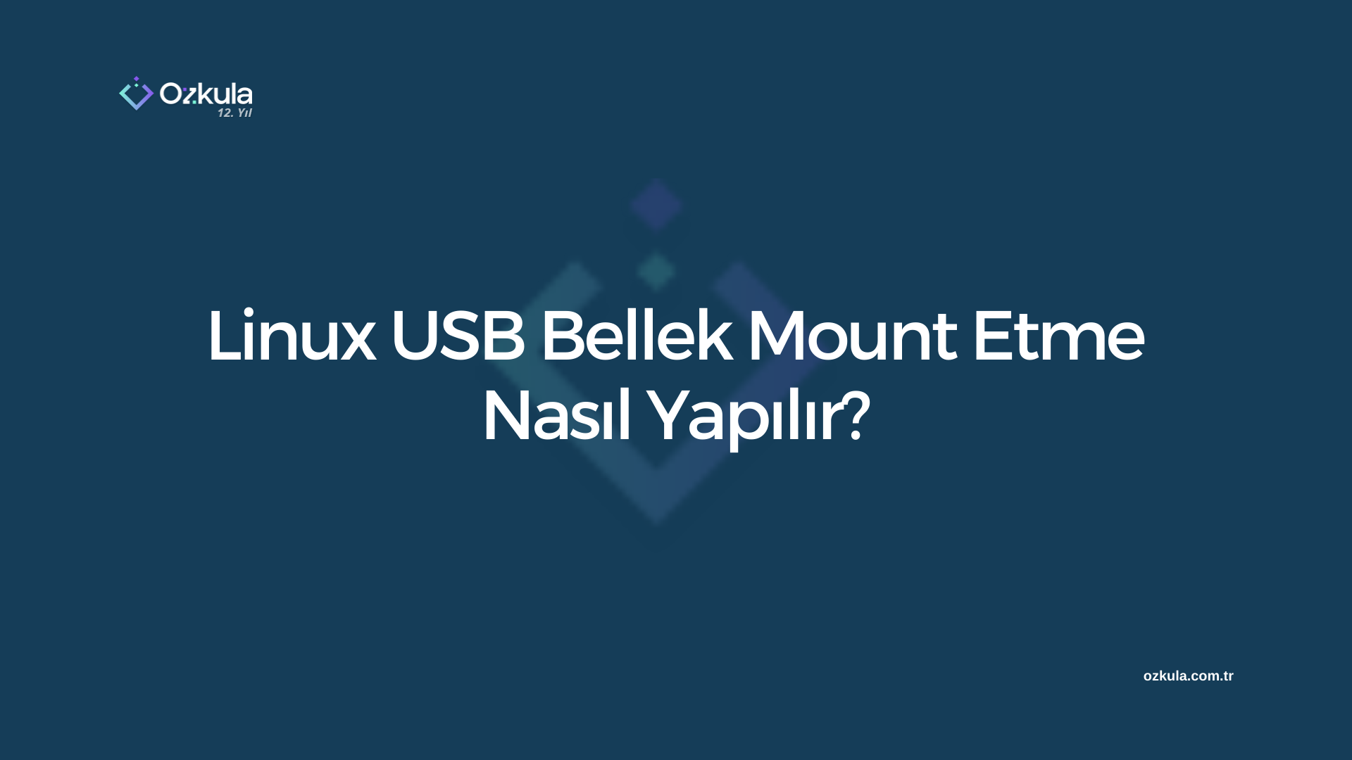 Linux USB Bellek Mount Etme Nasıl Yapılır?