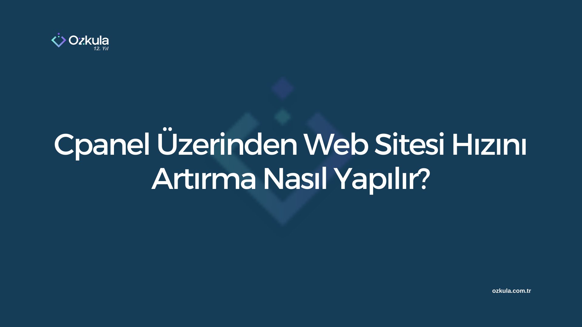 Cpanel Üzerinden Web Sitesi Hızını Artırma Nasıl Yapılır?