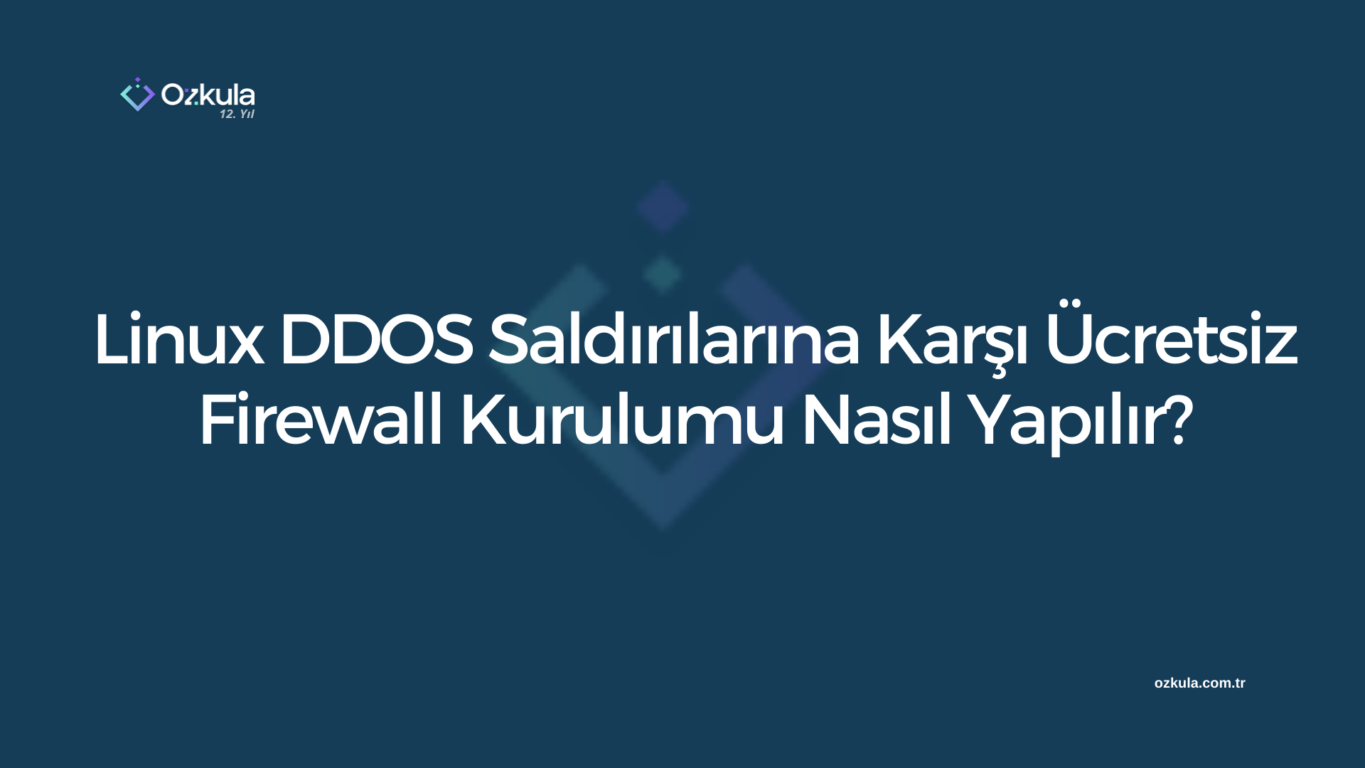 Linux DDOS Saldırılarına Karşı Ücretsiz Firewall Kurulumu Nasıl Yapılır?