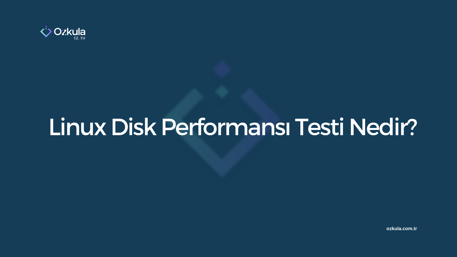 Linux Disk Performansı Testi Nedir?