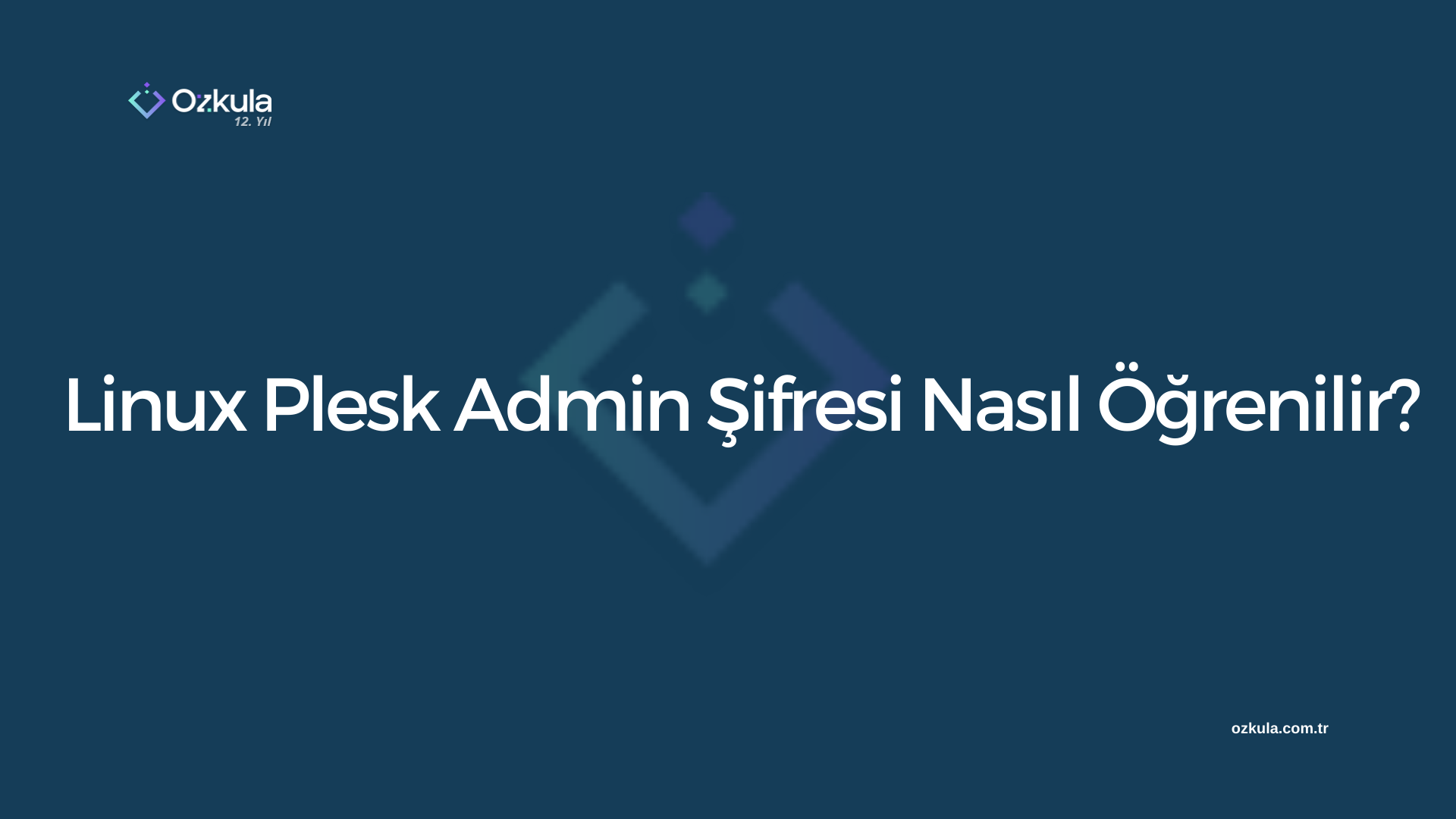 Linux Plesk Admin Şifresi Nasıl Öğrenilir?