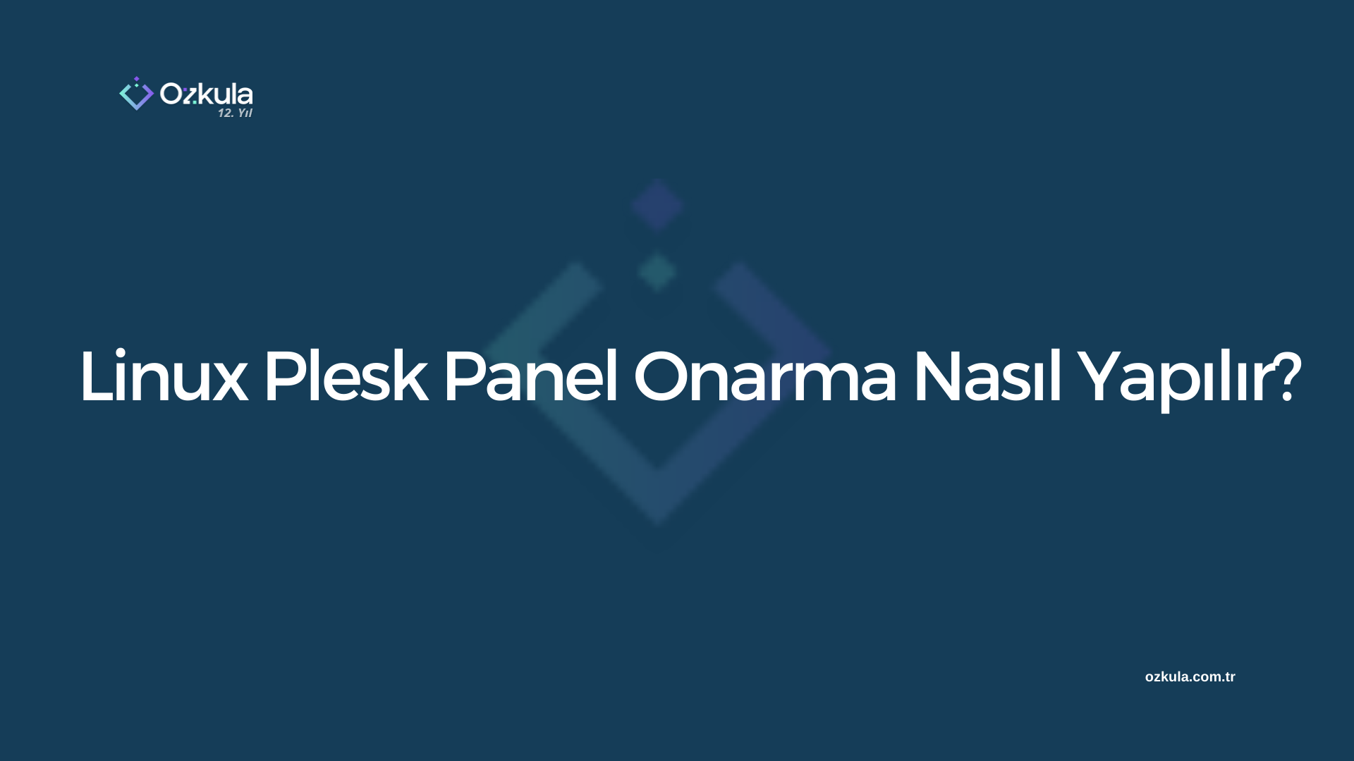 Linux Plesk Panel Onarma Nasıl Yapılır?