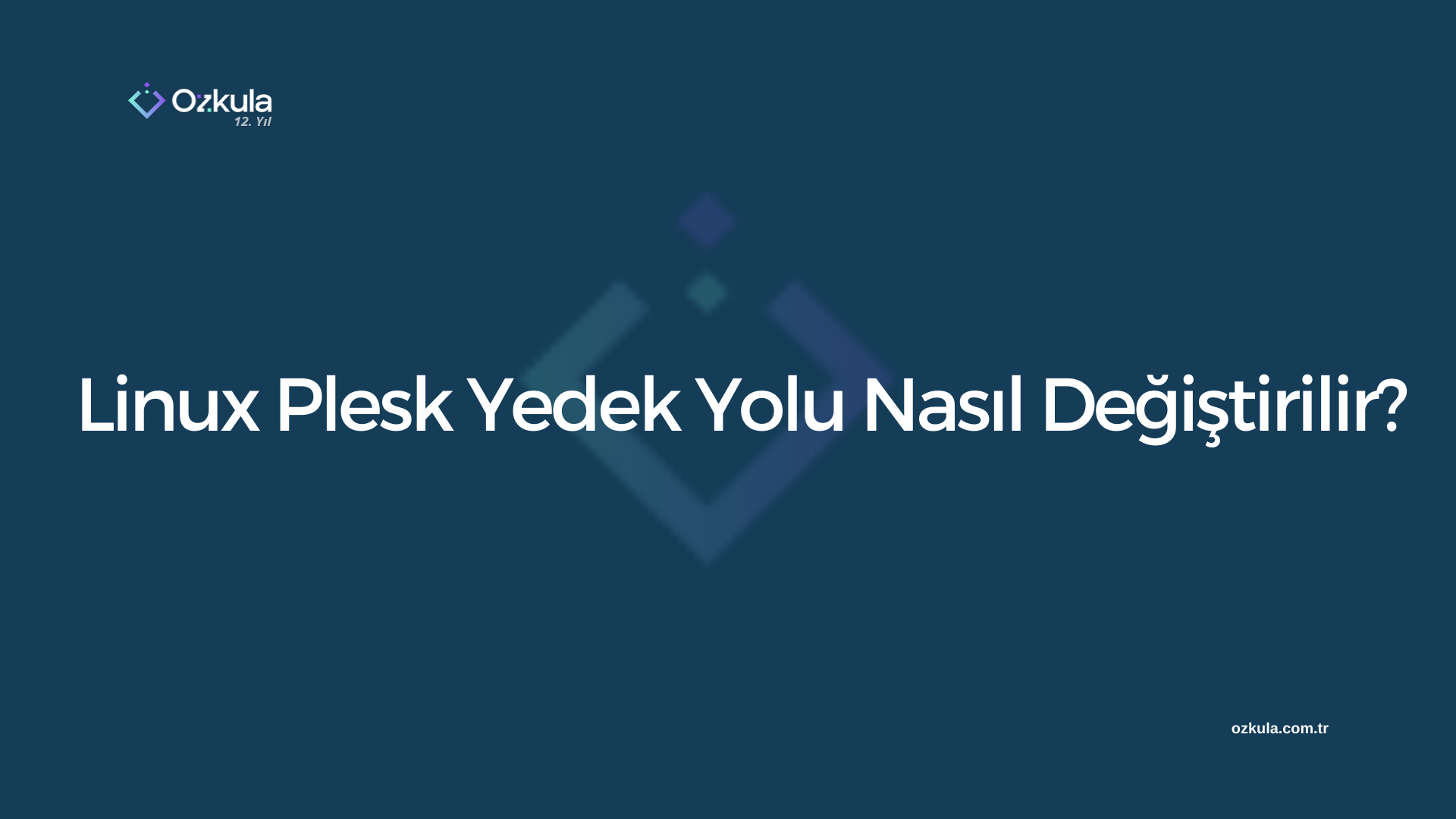 Linux Plesk Yedek Yolu Nasıl Değiştirilir?