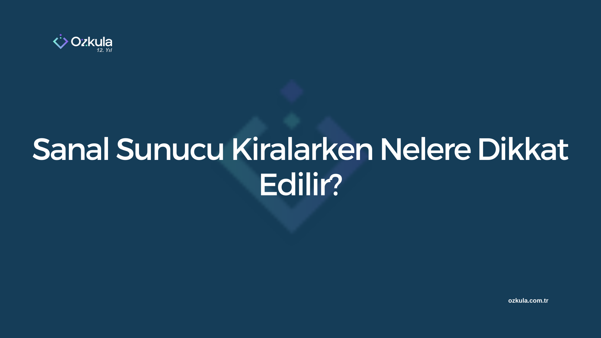 Sanal Sunucu Kiralarken Nelere Dikkat Edilir?