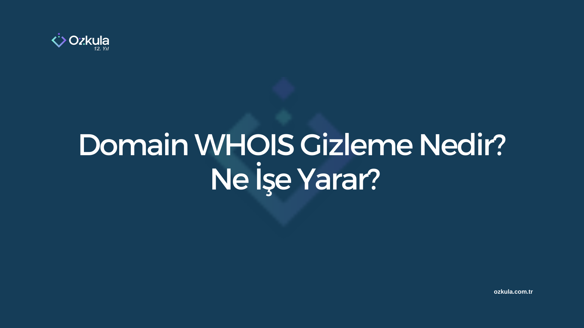 Domain WHOIS Gizleme Nedir? Ne İşe Yarar?