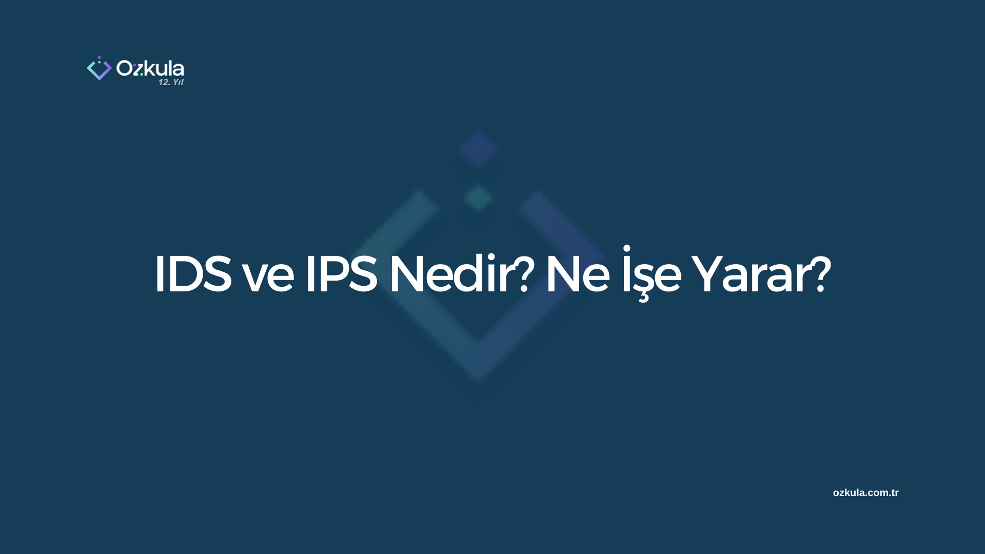 IDS ve IPS Nedir? Ne İşe Yarar?