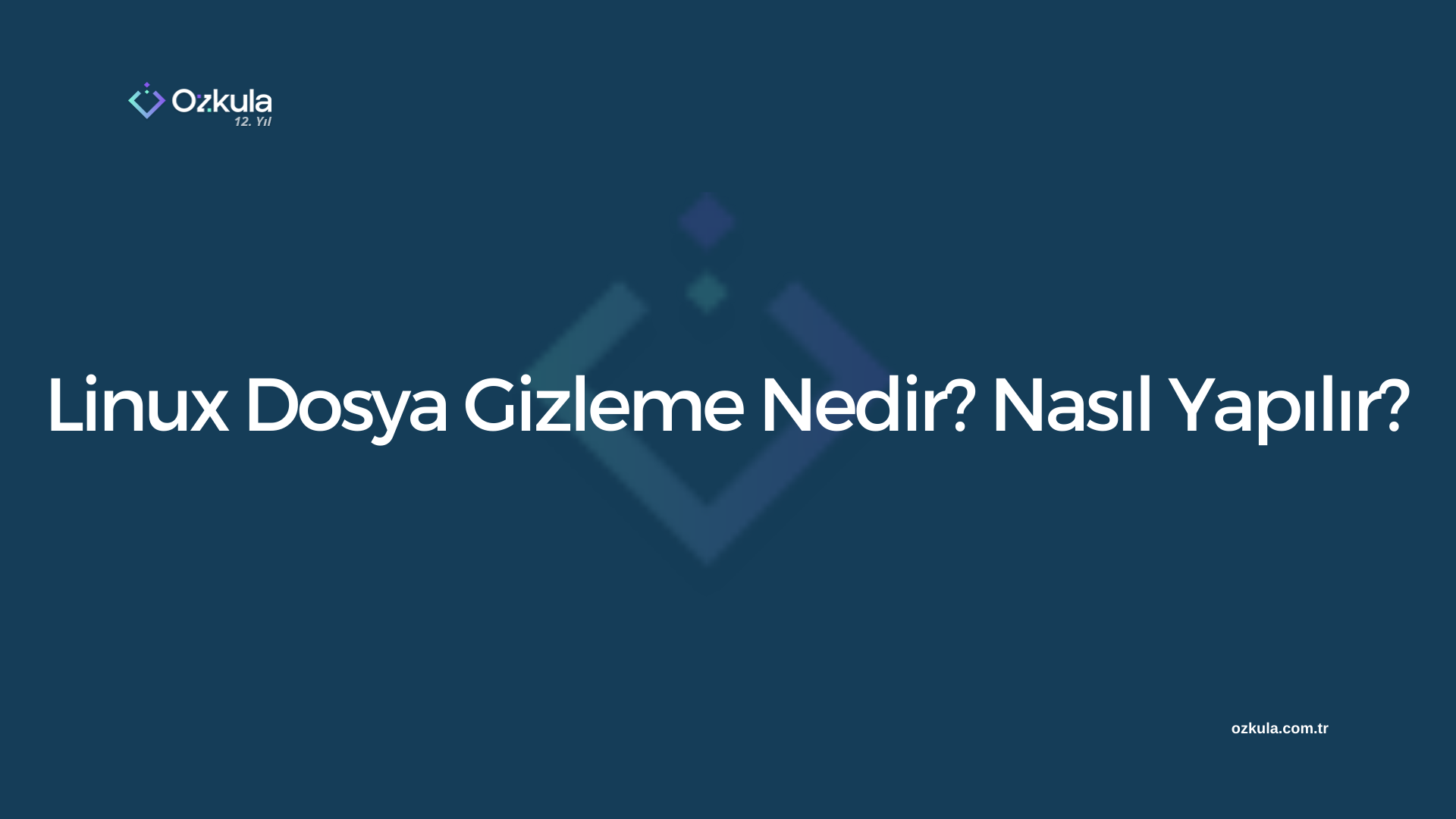 Linux Dosya Gizleme Nedir? Nasıl Yapılır?