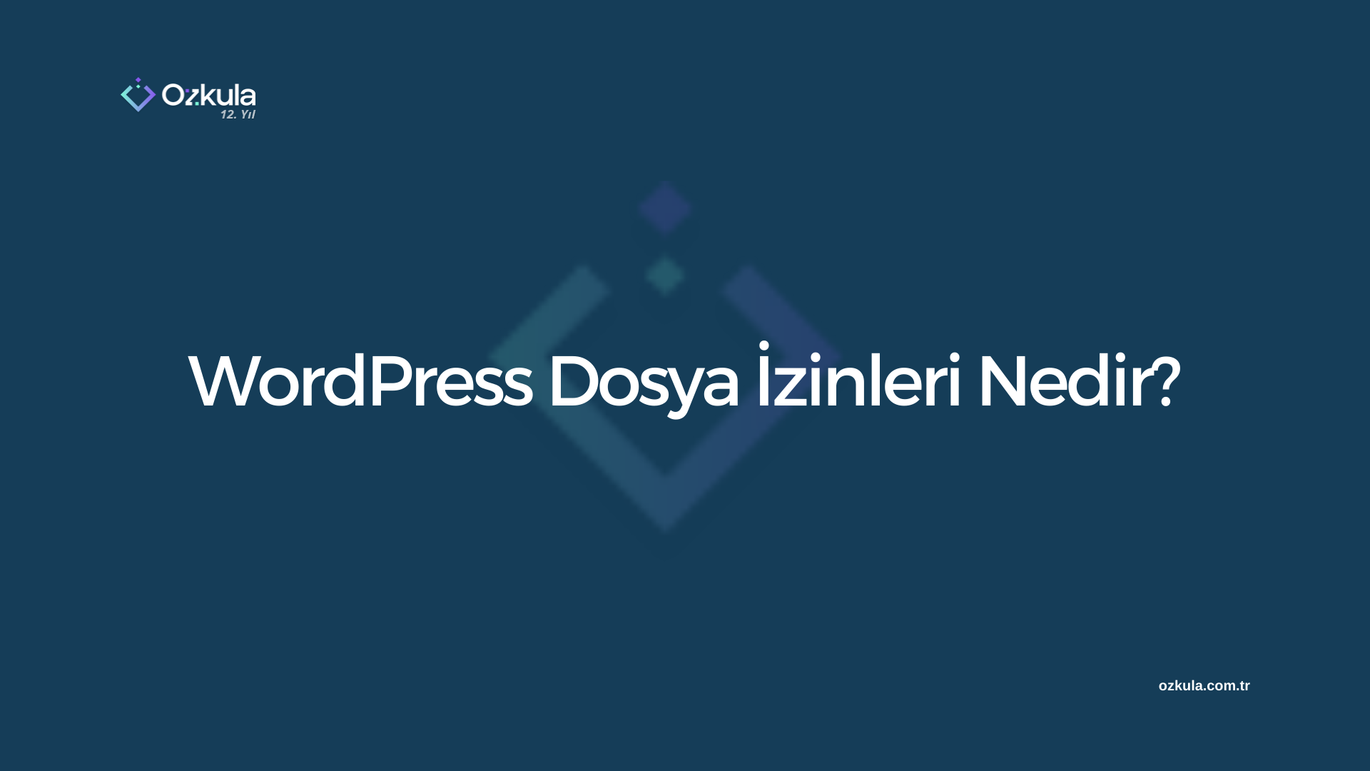 WordPress Dosya İzinleri Nedir?