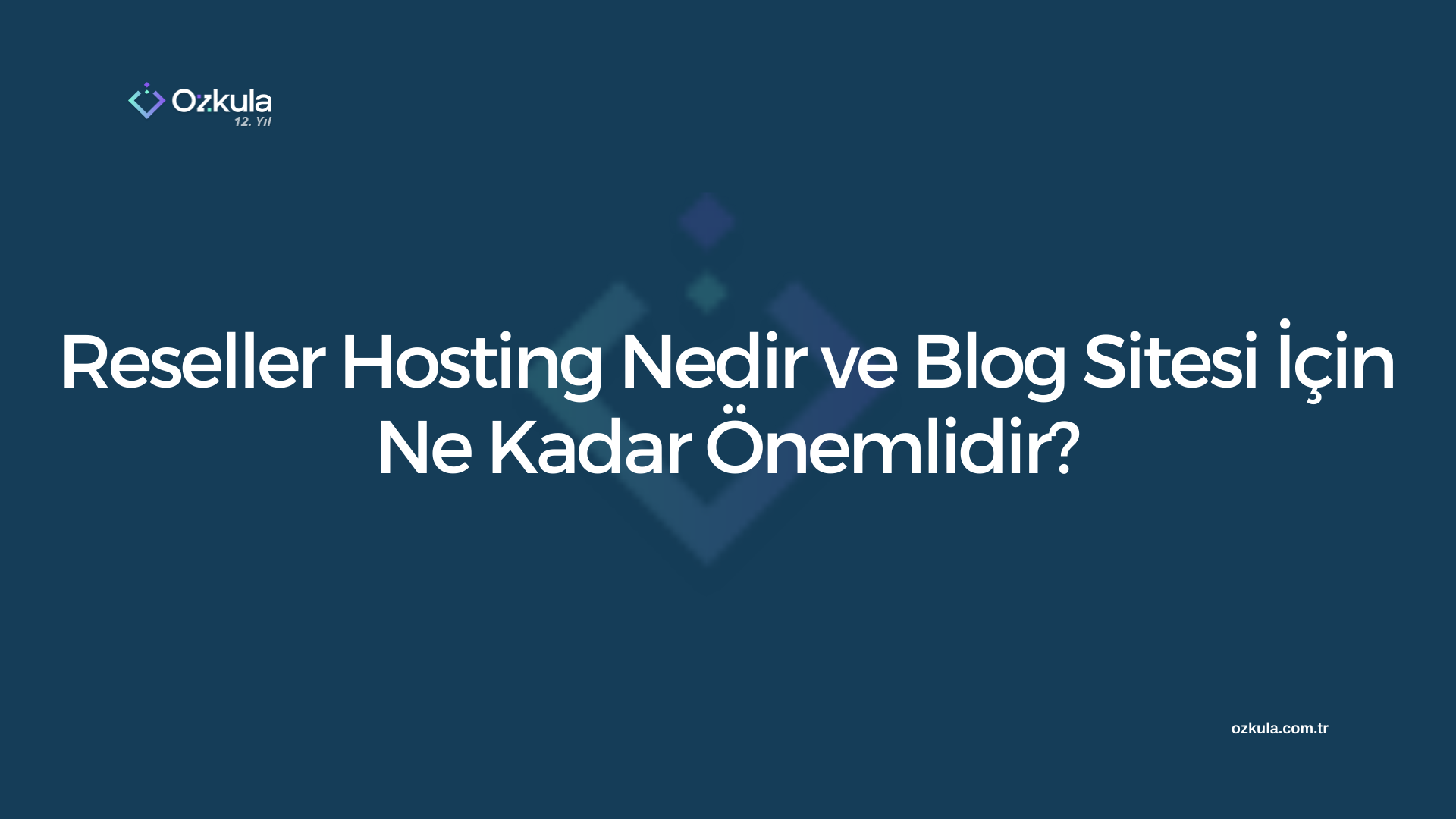 Reseller Hosting Nedir ve Blog Sitesi İçin Ne Kadar Önemlidir?