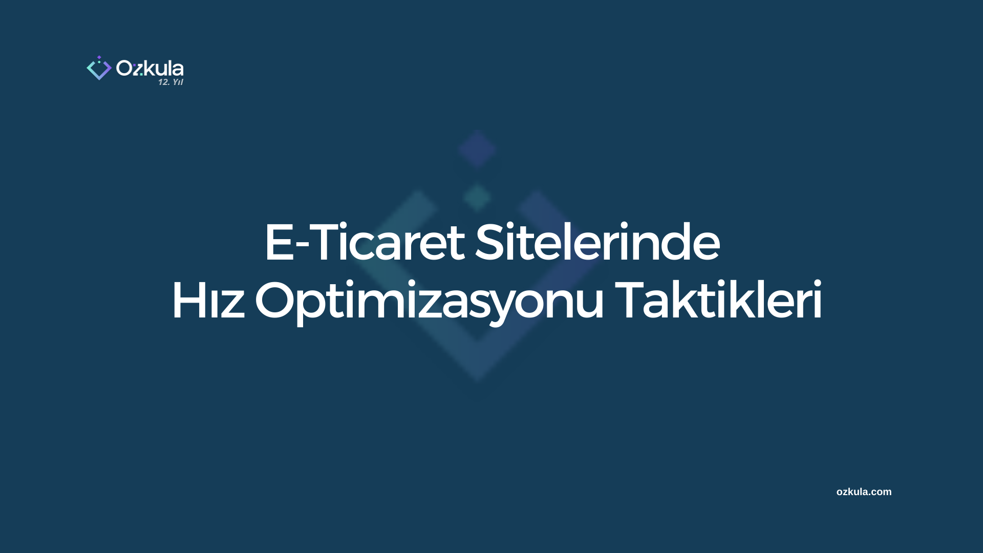 E-Ticaret Sitelerinde Hız Optimizasyonu Taktikleri