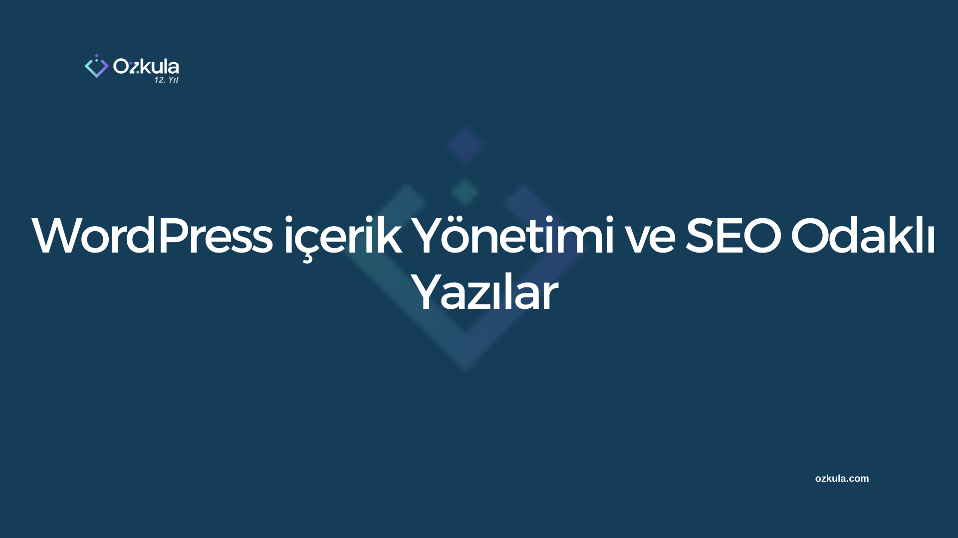 WordPress içerik Yönetimi ve SEO Odaklı Yazılar