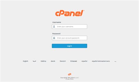 CPanel'e Giriş ve Temel Ayarlar