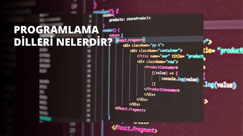 Programlama Dillerinin Önemi