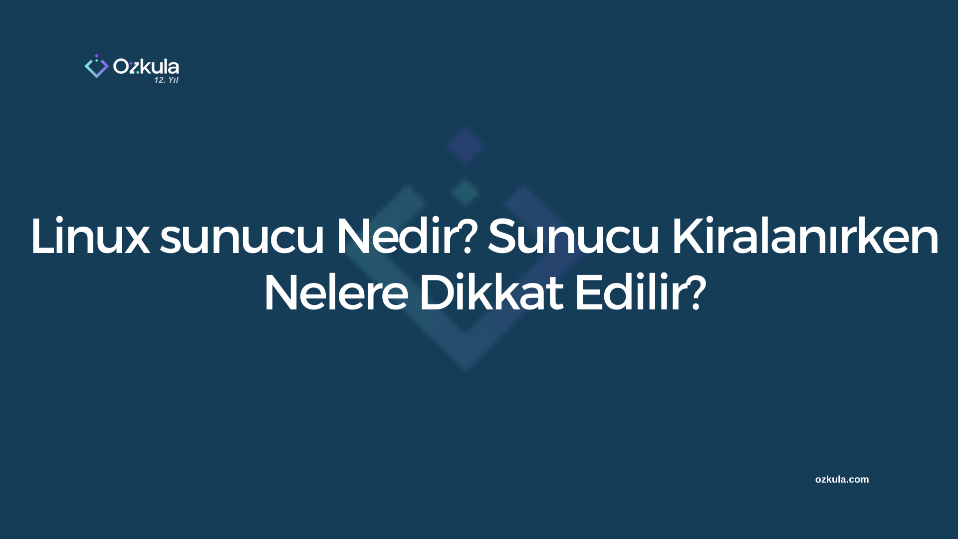 Linux sunucu Nedir? Sunucu Kiralanırken Nelere Dikkat Edilir?