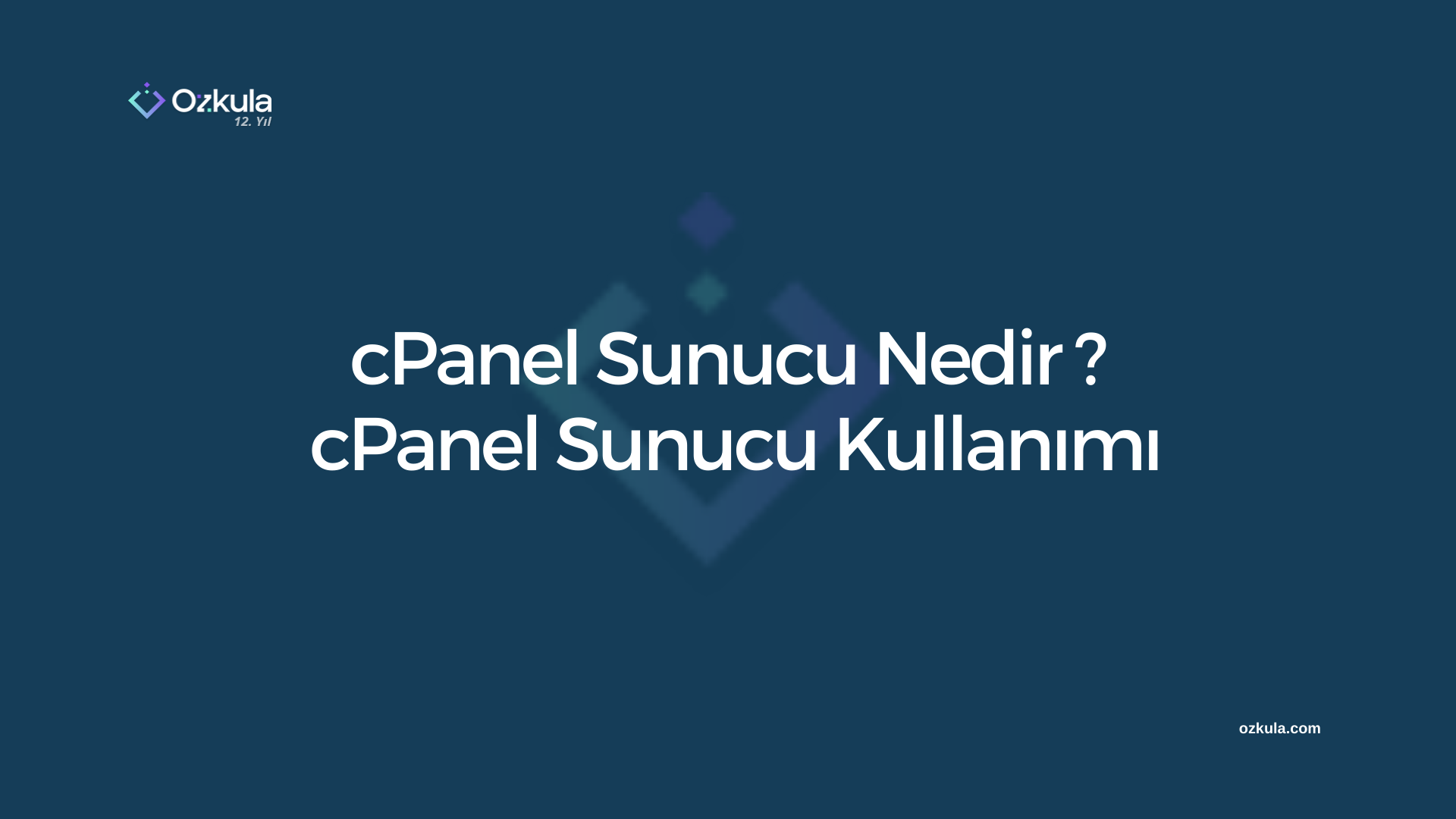 cPanel Sunucu Nedir? cPanel Sunucu Kullanımı