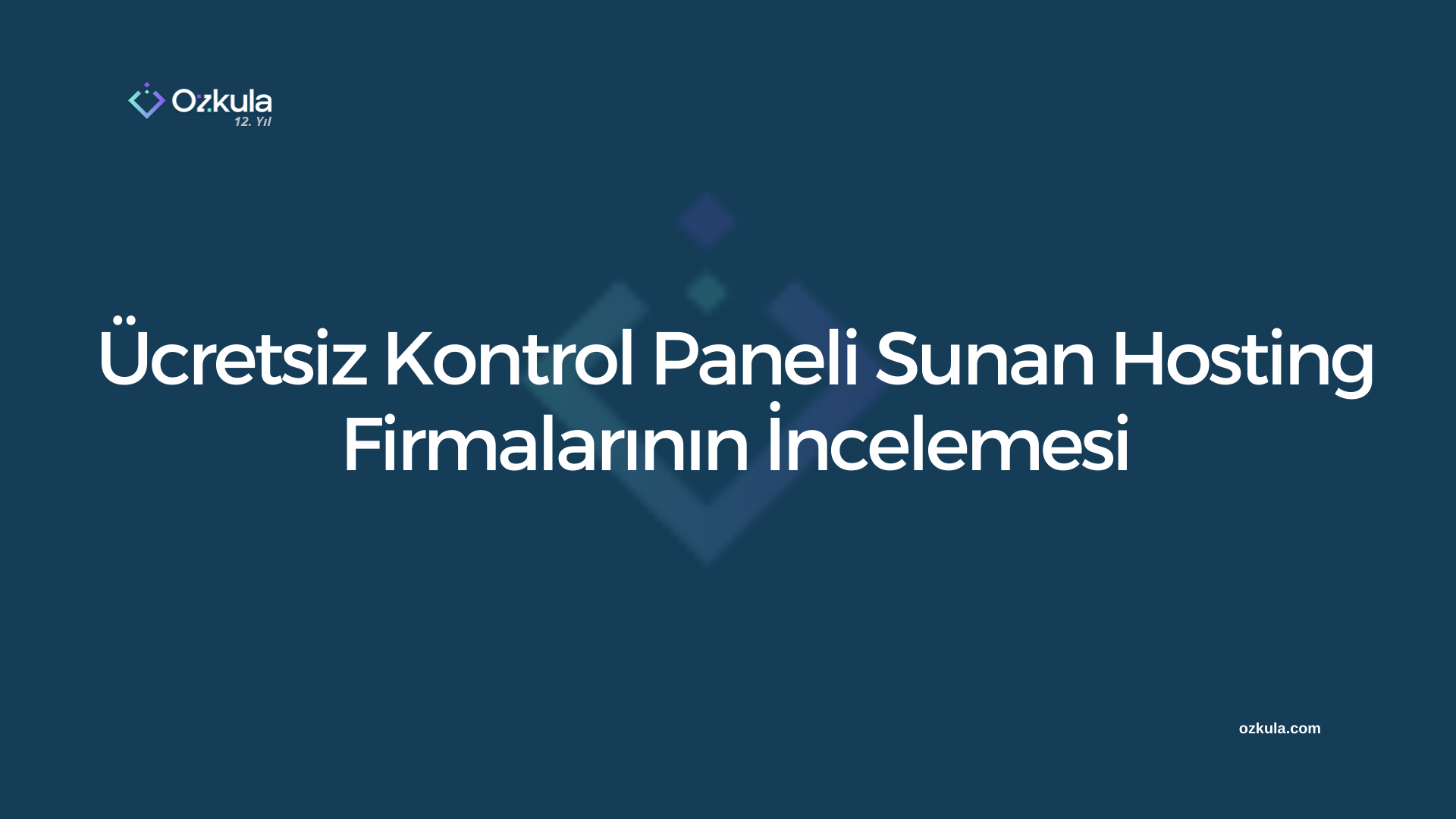 Ücretsiz Kontrol Paneli Sunan Hosting Firmalarının İncelemesi